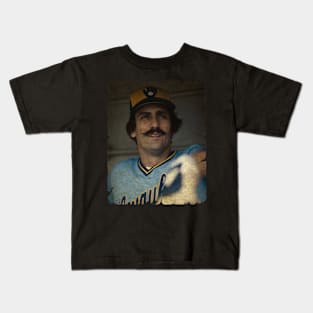 Rollie Fingers in Milwaukee Brewers Kids T-Shirt